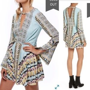 New Free People Tegan Boho Mini Dress 12